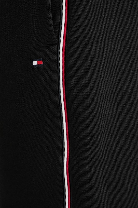 Tommy Hilfiger szorty dresowe męskie bawełniane czarny MW0MW42883