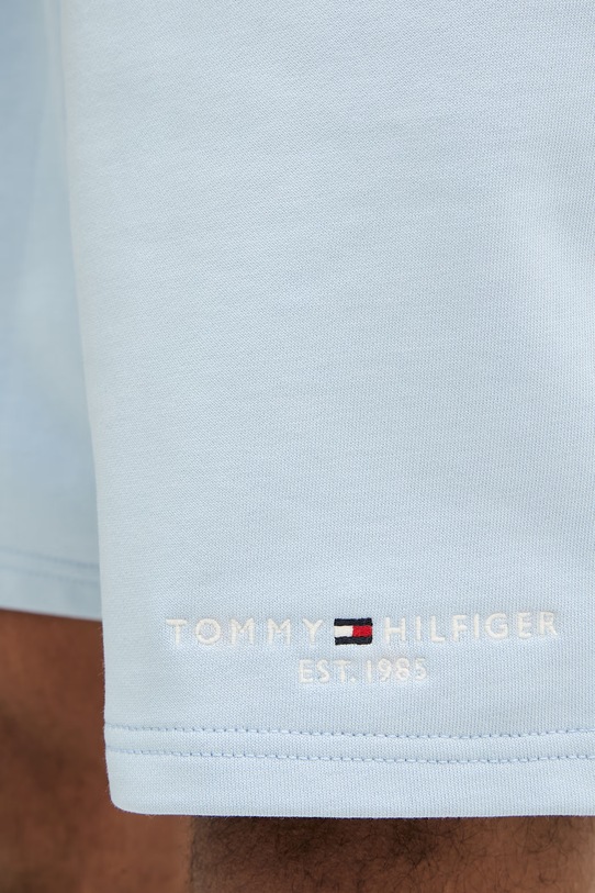 Tommy Hilfiger Szorty dresowe męskie bawełniane MW0MW43068 niebieski