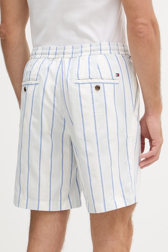 Дрехи Tommy Hilfiger къс панталон мъжки от памук SUMMER MW0MW42988 син