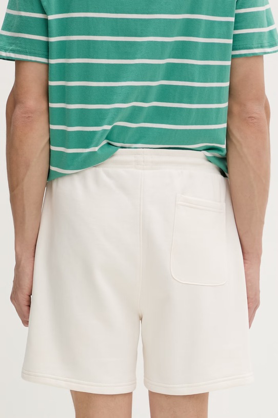 Odzież Tommy Jeans szorty dresowe męskie z bawełną DM0DM22697 beżowy