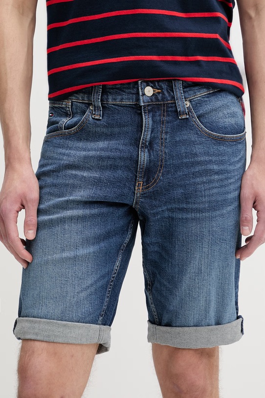 Tommy Jeans szorty męskie jeansowe granatowy DM0DM22980