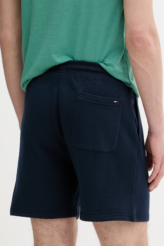 Odzież Tommy Jeans szorty dresowe męskie bawełniane DM0DM23017 granatowy
