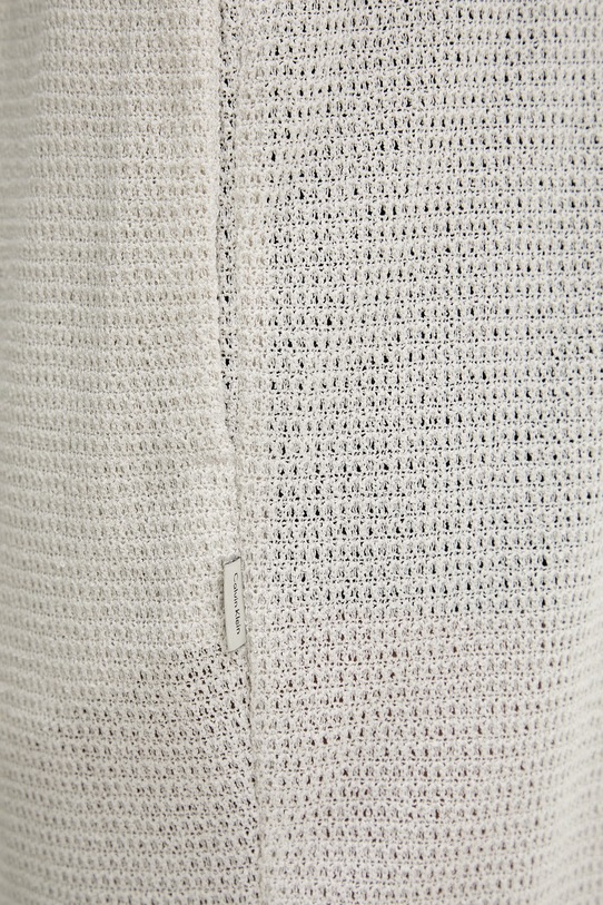 Calvin Klein σορτς ανδρικά με βισκόζη μπεζ LV00NM2987