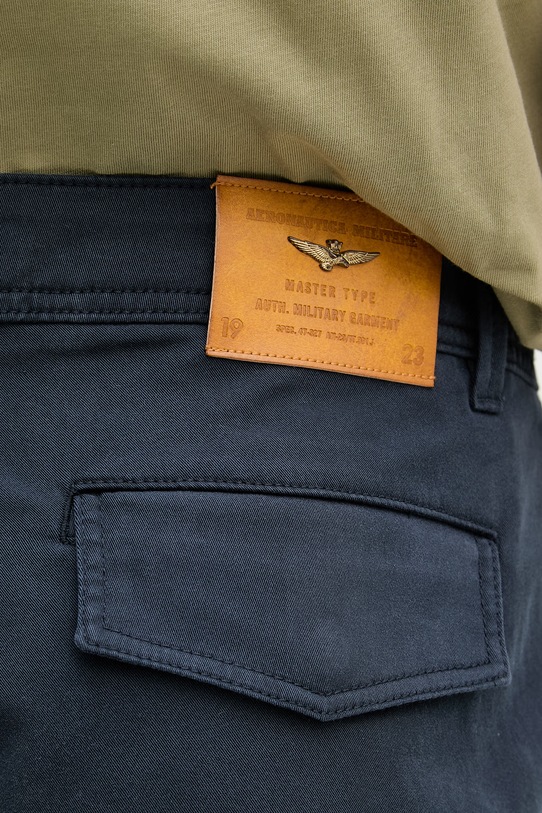 Aeronautica Militare szorty cargo męskie granatowy BE0285UCT04301