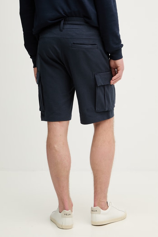 Odzież Aeronautica Militare szorty BF0031UF00674 granatowy