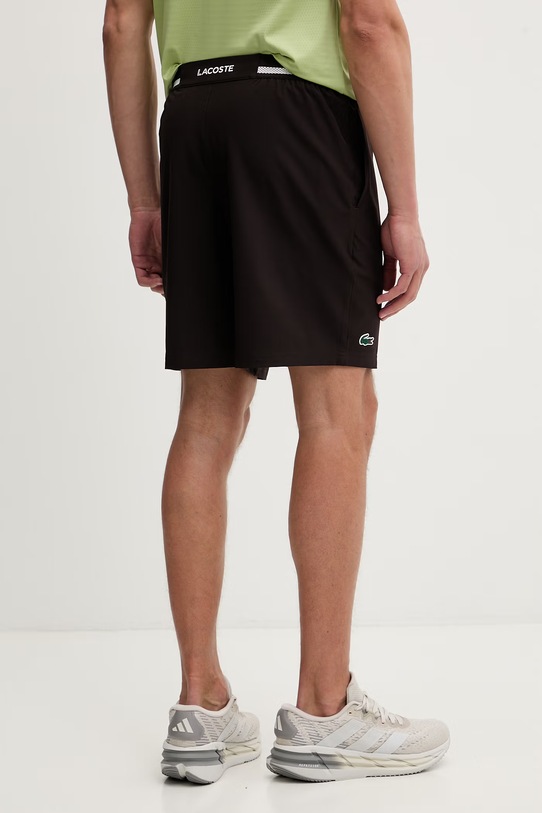 Odzież Lacoste szorty męskie GH7413 brązowy