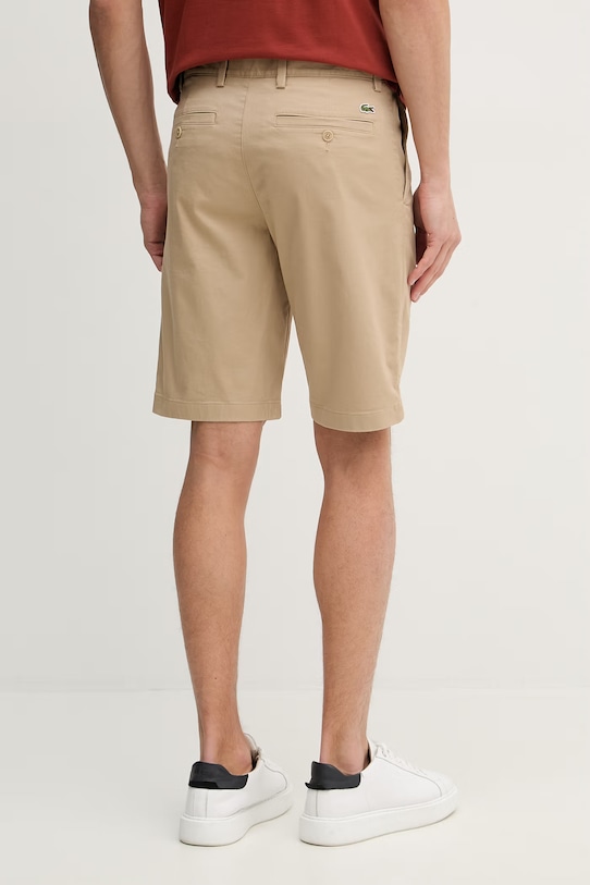 Odzież Lacoste szorty męskie FH2349 beżowy