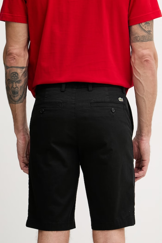 Odzież Lacoste szorty męskie FH2349 czarny