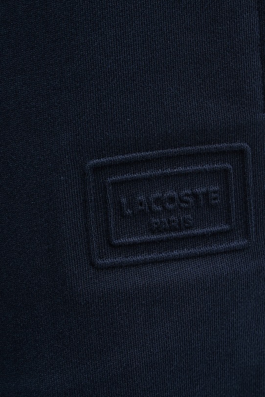 Lacoste szorty dresowe męskie bawełniane granatowy GH0788