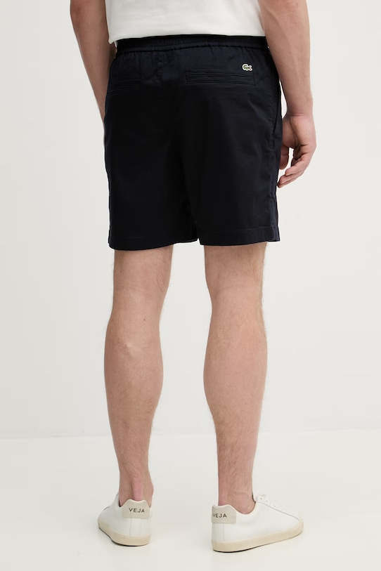 Odzież Lacoste szorty męskie bawełniane z elastanem GH2324 granatowy