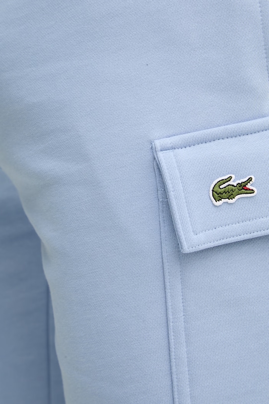 Lacoste szorty bawełniane niebieski GH9743