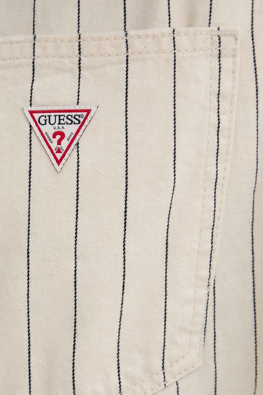 Guess Jeans szorty męskie bawełniane beżowy M6GD39.D7961