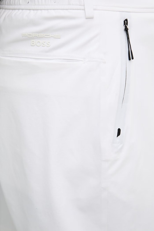 Kratke hlače BOSS Green BOSS X PORSCHE bela 50559983