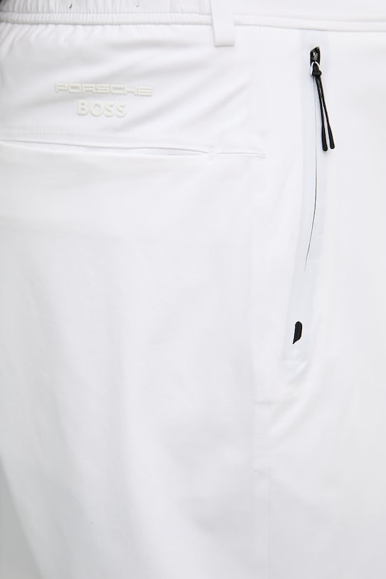 Kratke hlače BOSS Green BOSS X PORSCHE bela 50559983