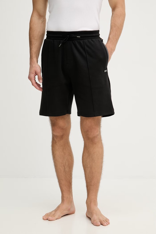 BOSS pantaloncini da tuta da uomo nero 50561490