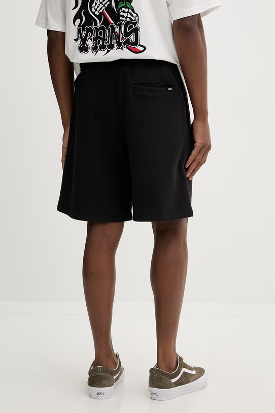 Odzież Vans szorty dresowe męskie bawełniane VN000W14BLK1 czarny