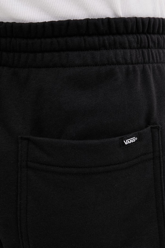 Vans szorty dresowe męskie z bawełną czarny VN000W16BLK1