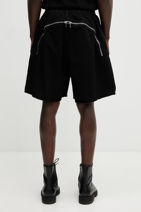 Odzież Rick Owens DRKSHDW szorty bawełniane DU01F4383.CVS czarny