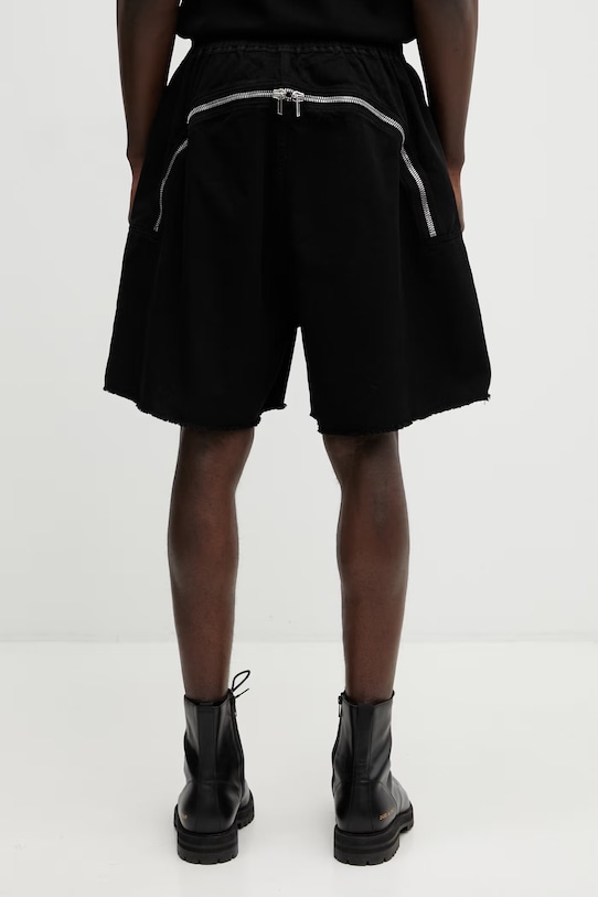 Odzież Rick Owens DRKSHDW szorty bawełniane DU01F4383.CVS czarny