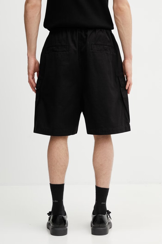 Odzież Rick Owens DRKSHDW Cargobela szorty bawełniane męskie DU01F4369.CVS czarny