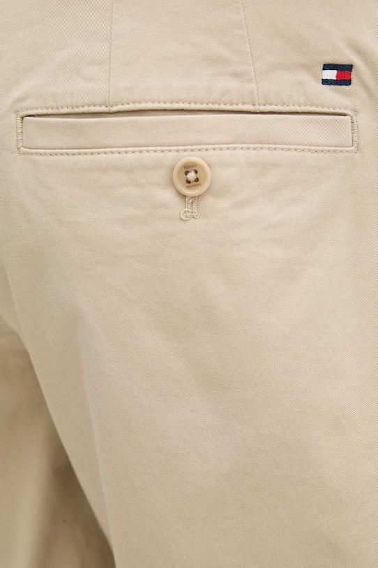 Tommy Hilfiger šortky pánské bavlněné s elastanem MW0MW42349 béžová