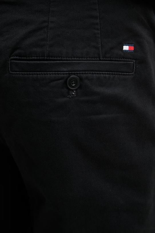 Tommy Hilfiger šortky pánske bavlnené s elastanom čierna MW0MW42351