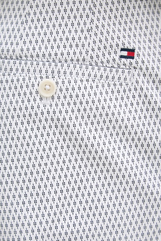 Tommy Hilfiger šortky pánské bavlněné s elastanem bílá MW0MW42353