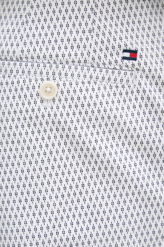 Tommy Hilfiger šortky pánské bavlněné s elastanem bílá MW0MW42353