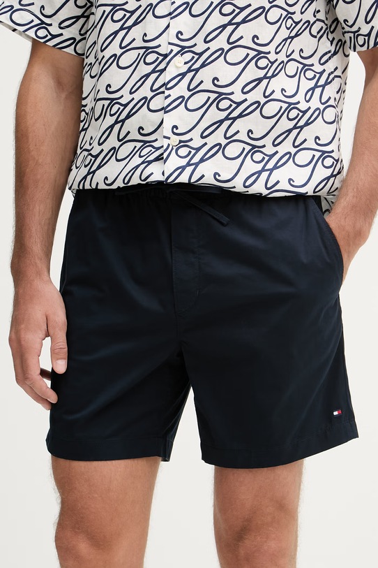 Tommy Hilfiger šortky pánske tmavomodrá MW0MW42356