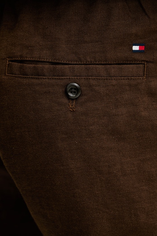 Tommy Hilfiger pantaloni scurți pentru bărbați, cu in maro MW0MW44353