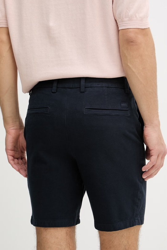 Одяг BOSS шорти чоловічі бавовняні з еластаном Kane1 50555859 темно-синій