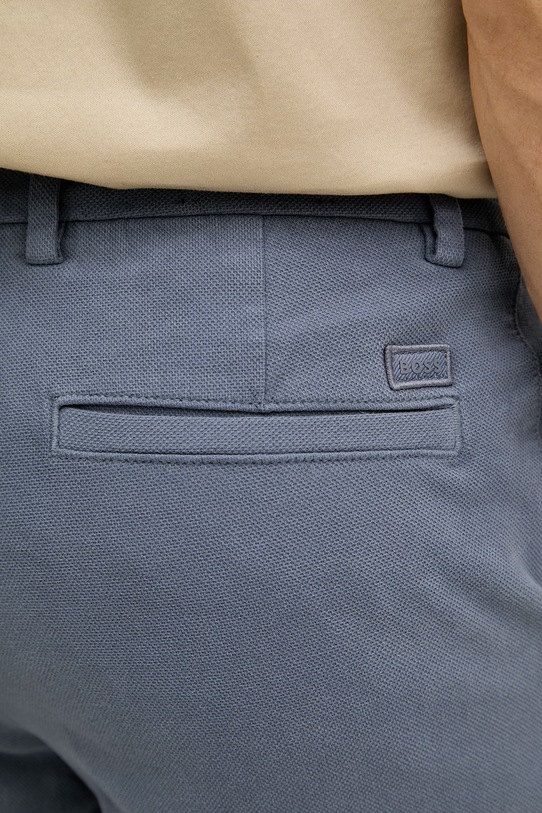 BOSS къс панталон мъжки от памук с еластан Kane1 син 50555859