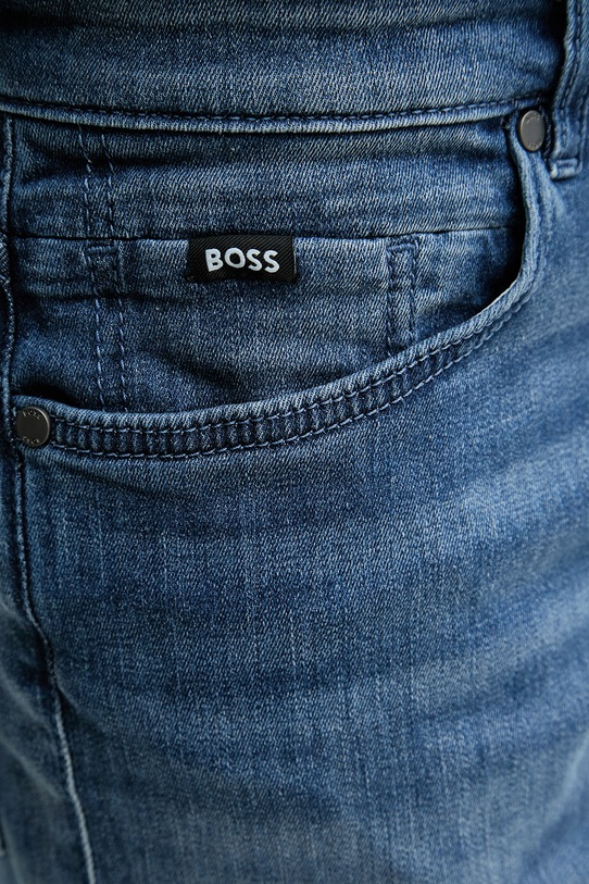 BOSS szorty męskie jeansowe Re.Maine niebieski 50568873