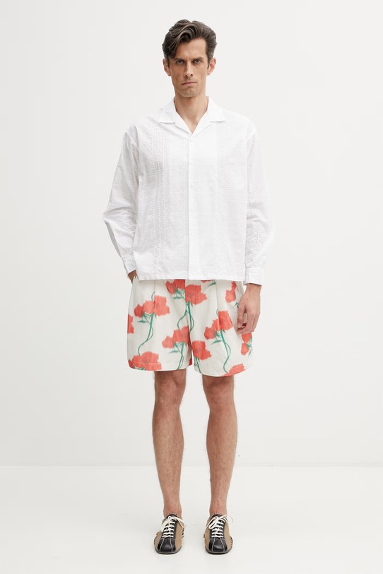 Kenzo Bermuda/Short bermudy męskie FG55SH3029R2 beżowy