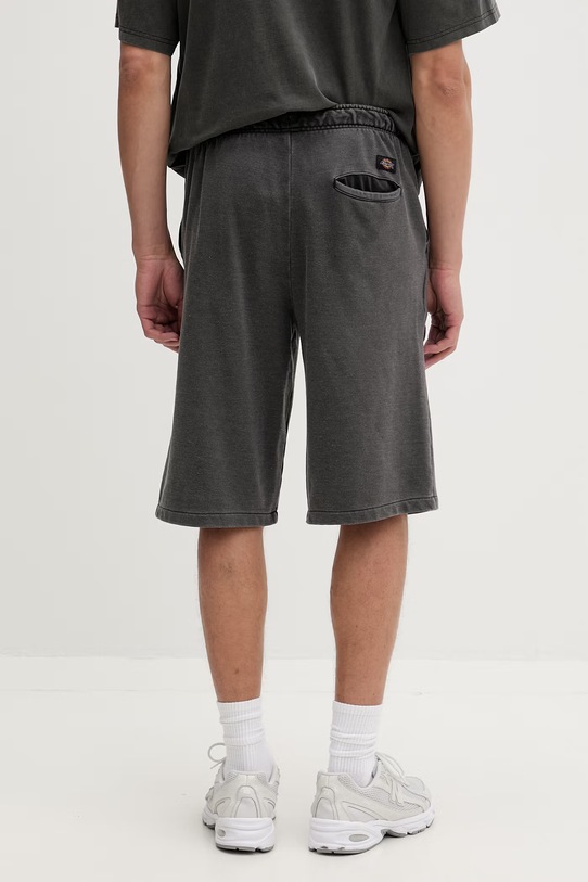 Одяг Dickies трикотажні шорти чоловічі з бавовною DK0A885BBLK1 сірий