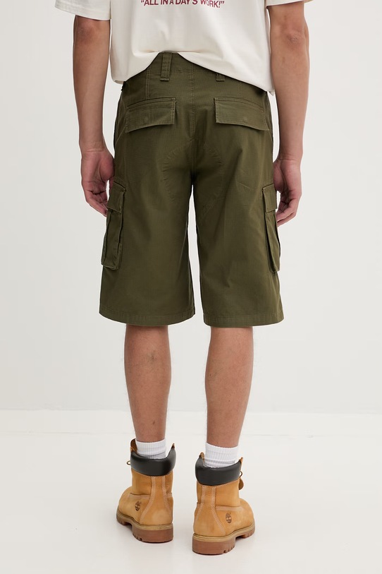 Ρούχα Dickies σορτς ανδρικά βαμβακερά DK0A89EFMGR1 πράσινο