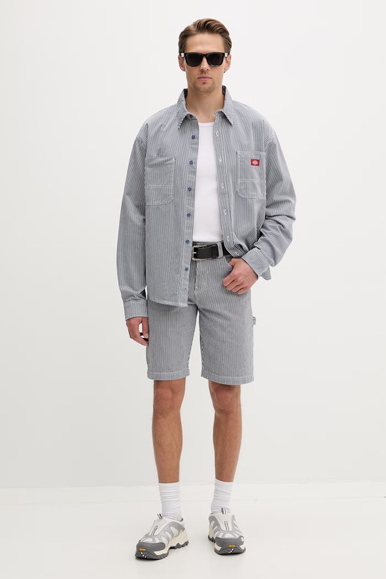 Dickies къс панталон мъжки от памук DK0A88QTRI21 тъмносин SS26