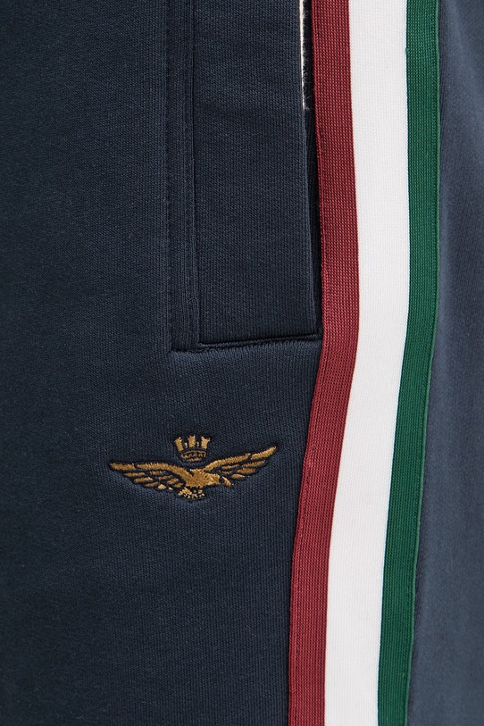 Aeronautica Militare szorty bawełniane granatowy BF0030UF00677