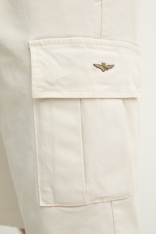 Aeronautica Militare szorty beżowy BE0287UCT04331