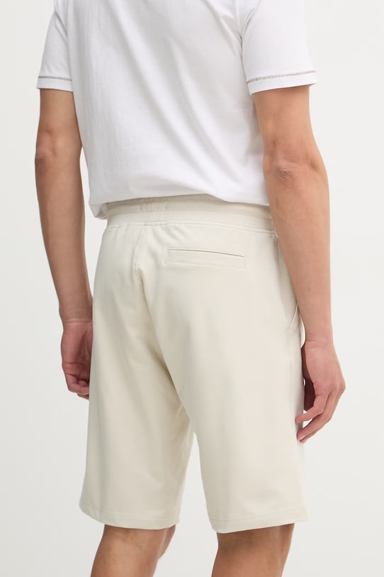 Odzież Aeronautica Militare szorty BF0032UF00674 beżowy