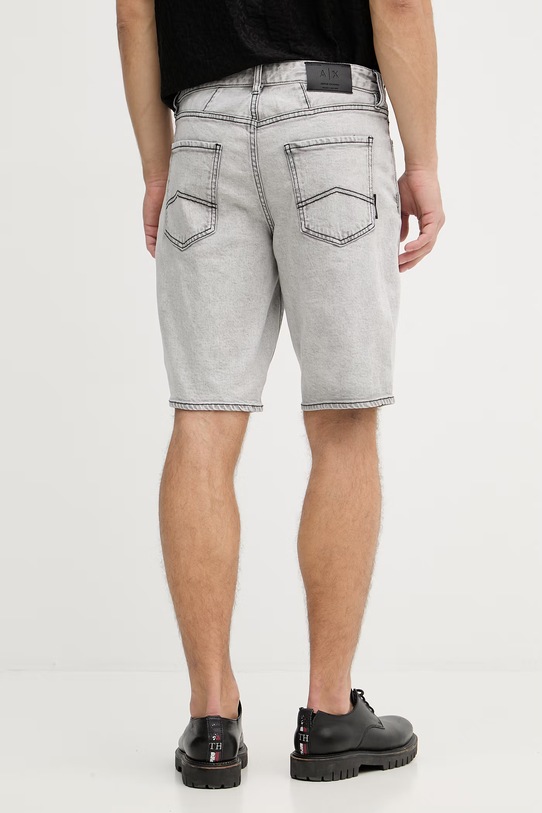 Oblečenie Armani Exchange šortky pánske rifľové XM000073.AF22558 sivá