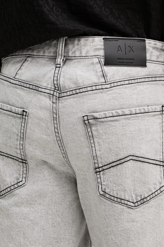 Armani Exchange šortky pánske rifľové sivá XM000073.AF22558