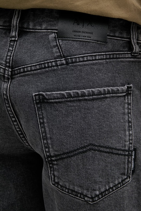 Armani Exchange šortky pánske rifľové sivá XM000073.AF22558