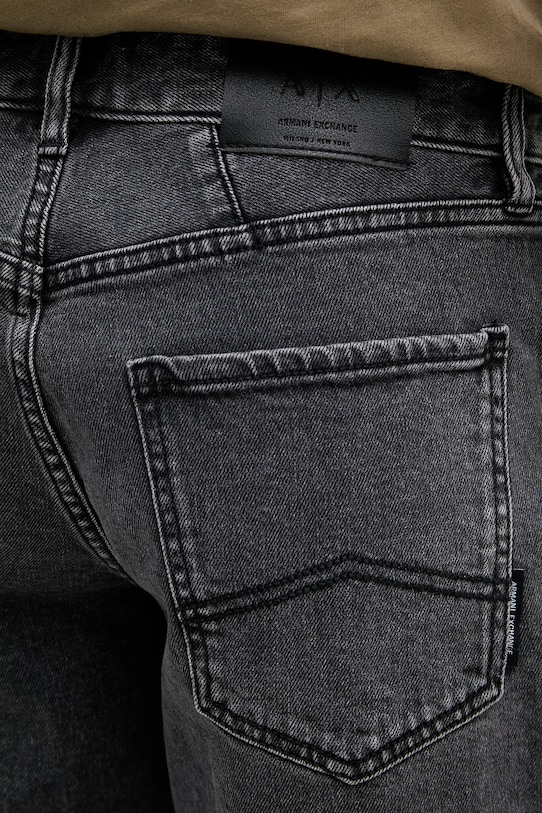 Armani Exchange šortky pánske rifľové sivá XM000073.AF22558