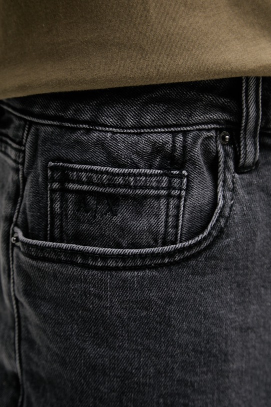 Armani Exchange šortky pánske rifľové XM000073.AF22558 sivá