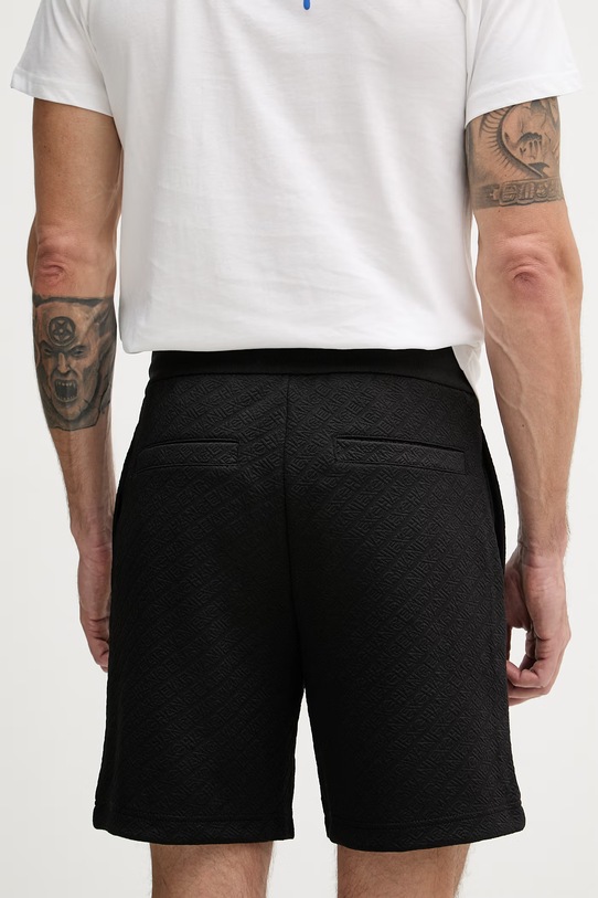 Oblečenie Armani Exchange teplákové šortky pánske XM002345.AF21862 čierna