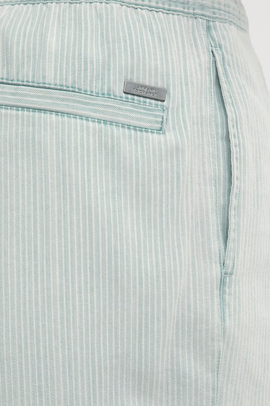 Armani Exchange къс панталон мъжки от деним син XM002810.AF22638