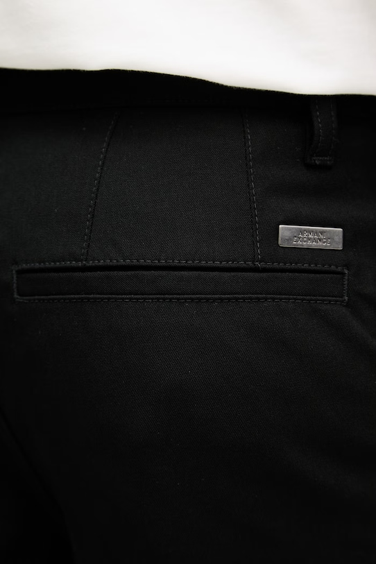 Armani Exchange Pantaloni scurți bărbați negru XM002878.AF25462