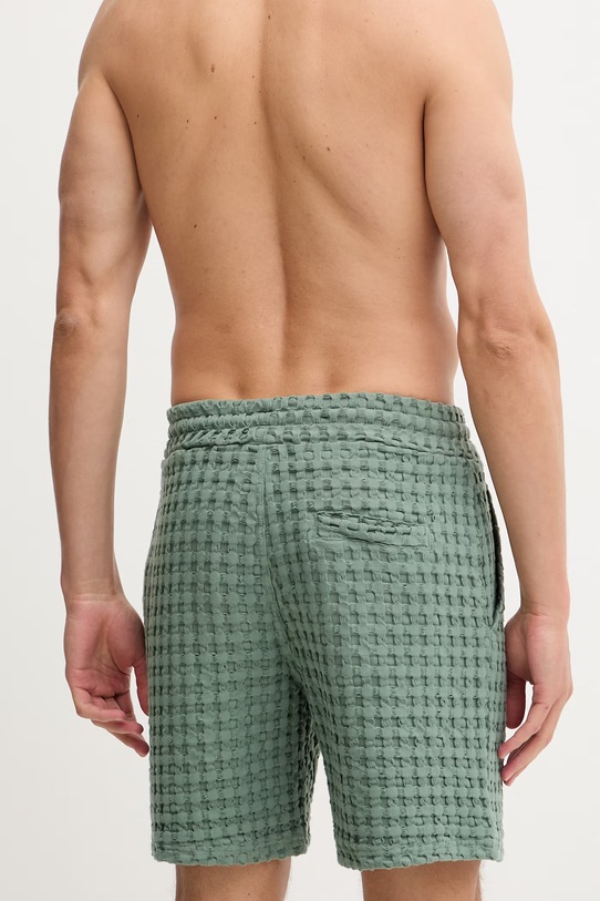 Odzież OAS szorty dresowe męskie bawełniane 201002.1006 zielony