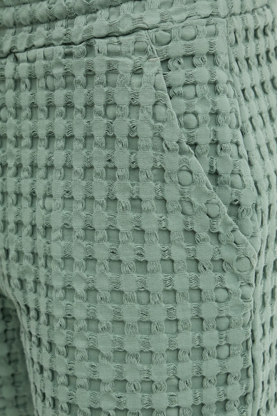 OAS szorty dresowe męskie bawełniane zielony 201002.1006